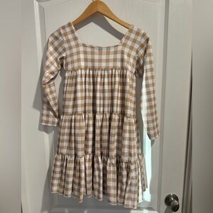 Girls Be Girl Clothing Plaid Dress